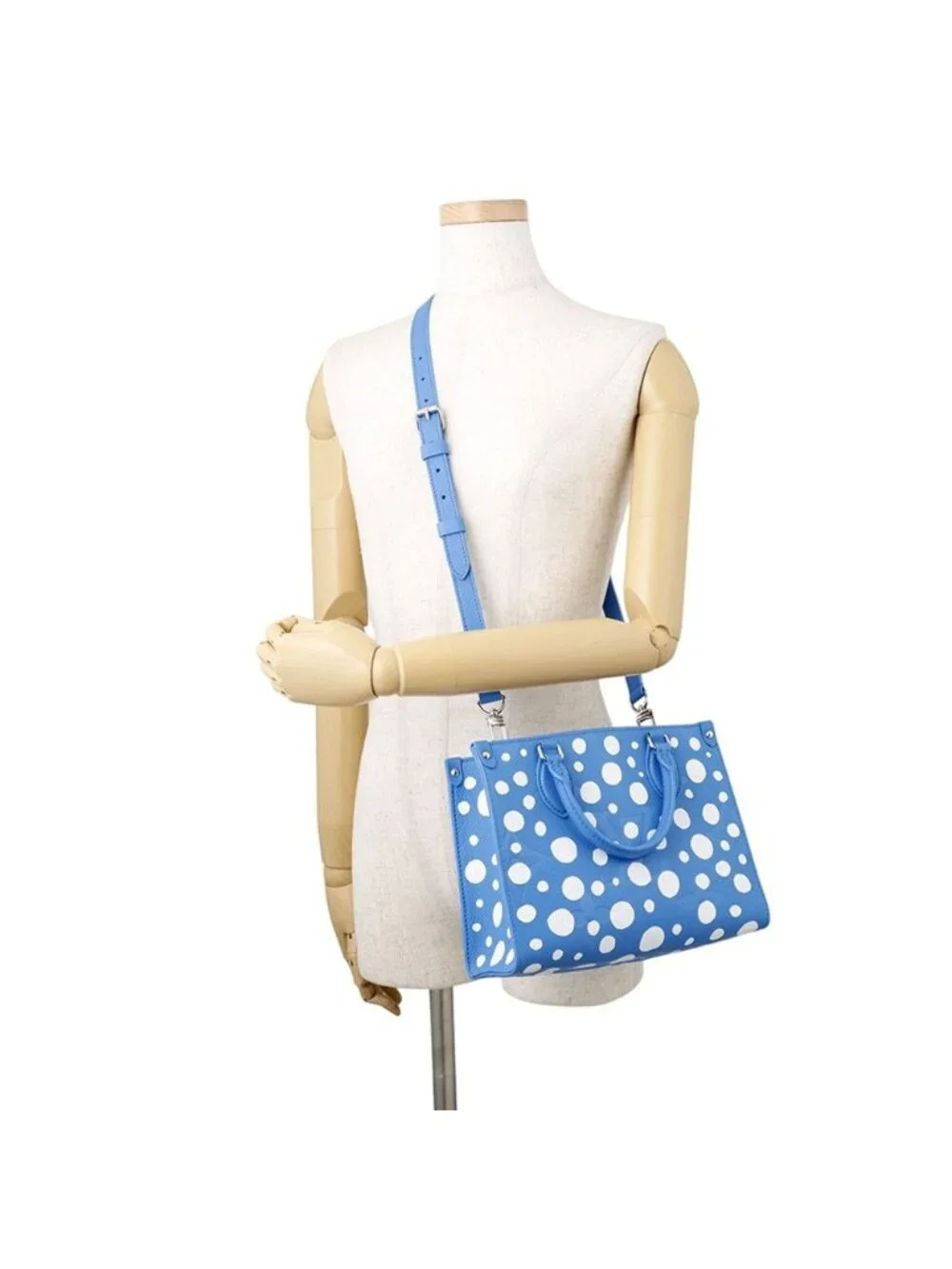 Louis Vuitton Handbag Monogram Empreinte LV Yk On The Go PM 2-Way Yayoi Kusama